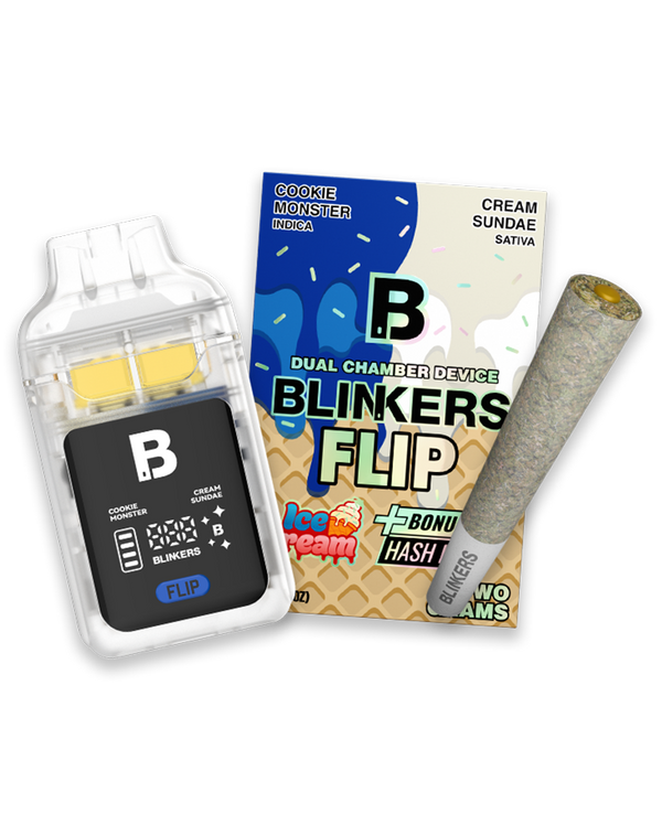 Blinkers FLIP 2G — Cookie Monster / Cream Sundae