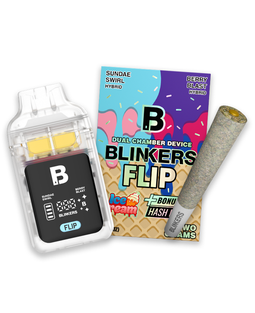 Blinkers FLIP 2G — Sunday Swirl / Berry Blast