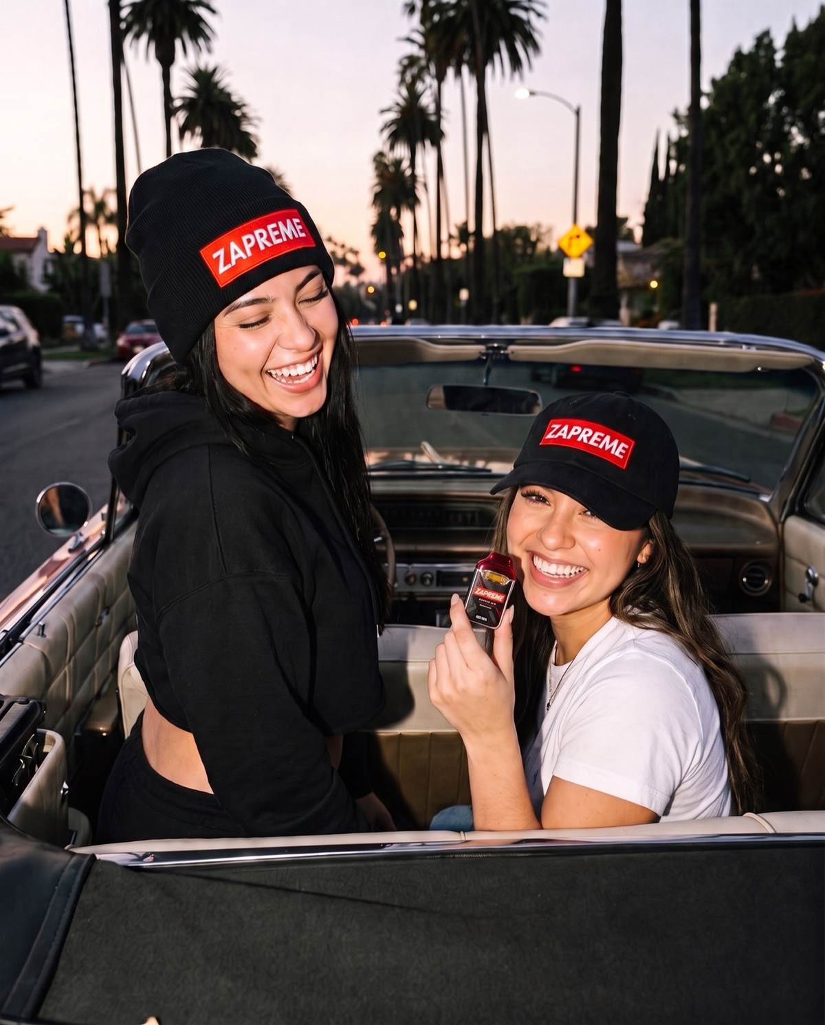 ZAPREME lifestyle: lowrider ride with the ZAPREME vape